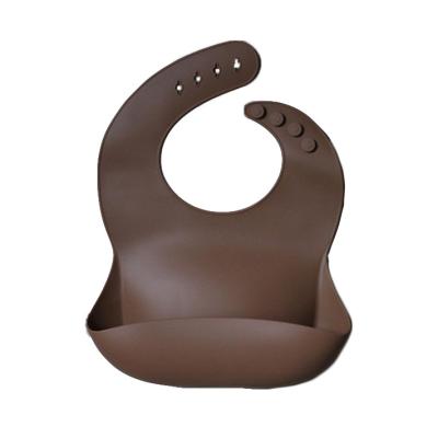 China Antibacterial Collapsible Silicone Baby Bibs OEM Food Grade Bibs OEM BPA Free Waterproof Custom Feeding Bib from baberos de silicona for sale