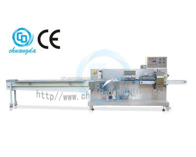 China Stainless Steel W:CD-350 BABY DIAPER PACKING MACHINE FOR 1~5 PCS PER BAG for sale