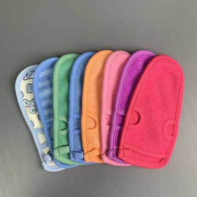 China Plant Fiber Exfoliating Bath Mitt for sale