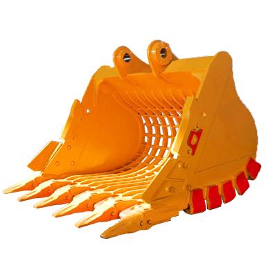 China Machinery Repair Shops Excavator Bucket Skeleton Bucket 55mm-175mm Grid Screen Bucket for sale