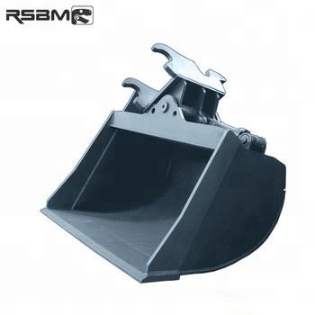 China Q345B+NM400 Excavator Attachments Hydraulic Tilting Bucket For Rhino X9 for sale