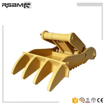 China Mini Irregular Shape Hydraulic Excavator Thumb Progressive Object Handling Or Loading Thumb RSBM For Bucket for sale