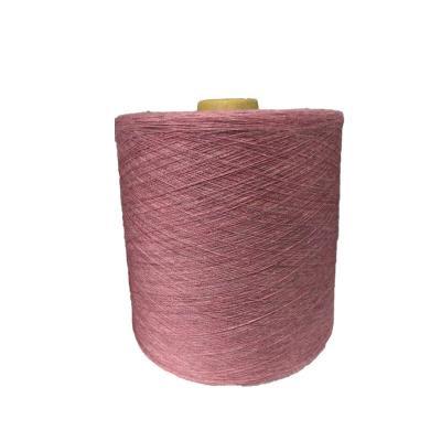 China Sustainable red and purple cotton blended yarn used to knit socks and sweaters for sale