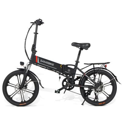 China New 20LVXD30-II 350W SAMEBIKE Aluminum Alloy City Model Electric Bicycle With Assiting Sensitive Sensor for sale