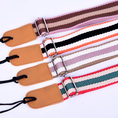 China Cotton And Canvas Weaving Eco - Friendly Colorful +PU Hawaii Crisp Knit Ukulele Harness for sale