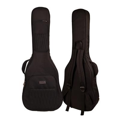 China Handheld Hard Durable Newcomer Comfortable Two Tone Guitar Case For Stock for sale