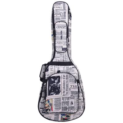 China Wholesale Professional Backpack 40/41 Inch Oxford Cloth Double - Pocket Guitar Bag for sale