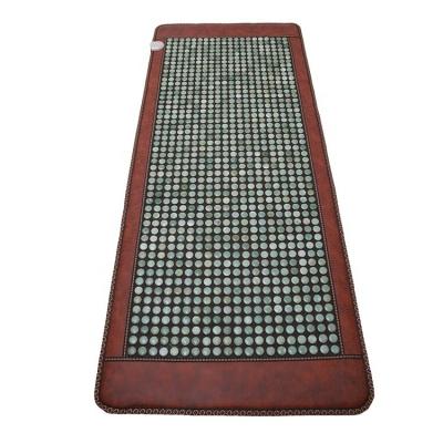 China Home Furniture Mattress Heating Pad Jade Massage Mat High Quality Ceramic Far Infrared Cushion for sale