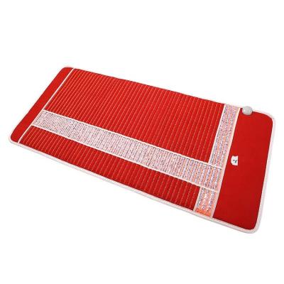 China Economic Essential Yoga Mat Amethyst Mat Far Infrared /Negative Ion Health Massage Thermal Mattress for sale