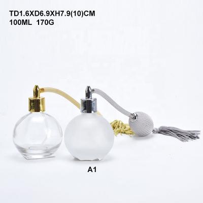 China Gift & Craft 100ml Ball Shaped Glass Perfume Jar Wholesale for sale