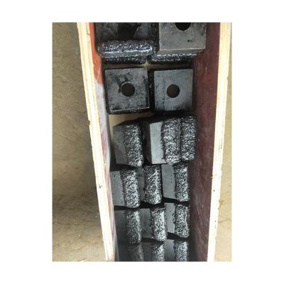China Construction worksÂ   Industrial Tool Parts Wear-resisting Hammer Crusher Head for sale