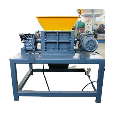 China Recycle Waste Plastic Copper Cable Shredding Scrap Tire Recycling Equipment Tire Shredder Machine for sale