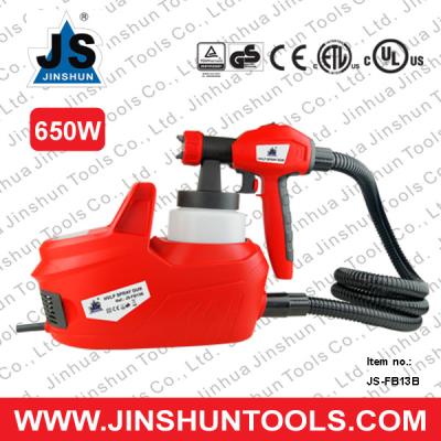 China 2014 JS Spray Gun Paint Gun With New Battery Patent Invention Electric Power Sprayer 650W JS-FB13B for sale