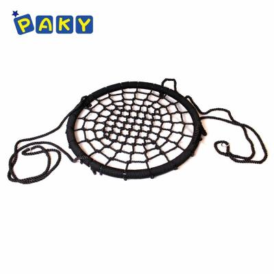 China Outdoor Furniture Playground Round Spider Web Net Swing For Kids for sale