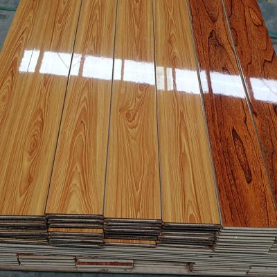 China High Glossy Laminate Flooring 8mm 12mm Style Laminate Modern Russian Waterproof Diamond Surface Laminate Flooring for sale