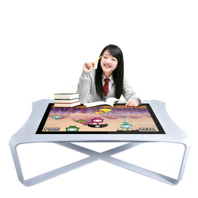 China Talking / Game Playing 43 Inch Game Player Video Display PCAP Touch Interactive All In One Touch Screen Smart Table for sale