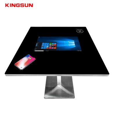 China Adjustable (Other) Advertising Player 10 Point Touch Screen Smart Table For Bar Restaurant Home Hotel for sale