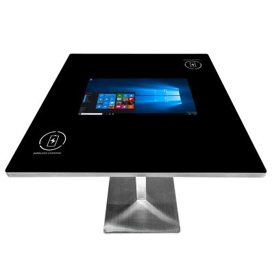 China Factory Price Custom Office Convertible Touch Screen Table/Modern Home Office Smart Conference Resurant Table for sale