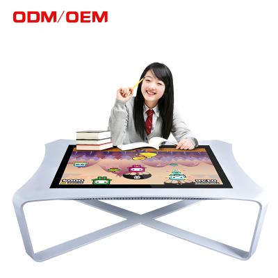 China 43 inch touch screen interactive coffee table indoor smart touch table for kids 43 inch for sale