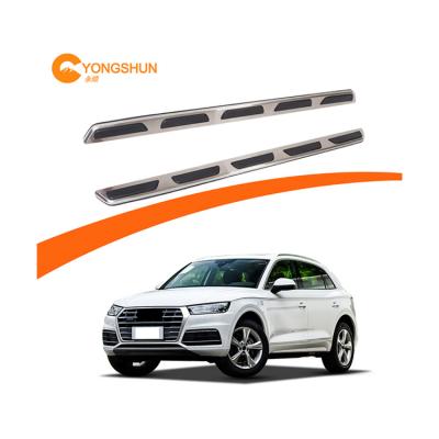 China Luxury Factory Direct Selling Black Bar Running Board Side Step For Audi Q5 2018+ for sale