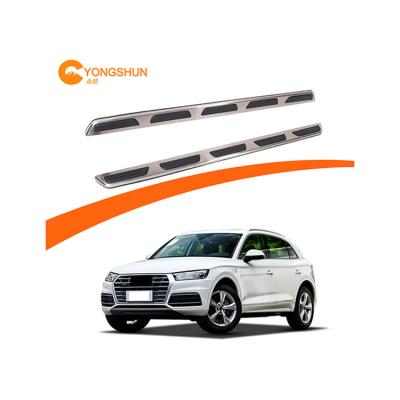 China Luxury High Quality Silver Step Car Aluminium Running Board Side For Audi Q5 2018+ for sale