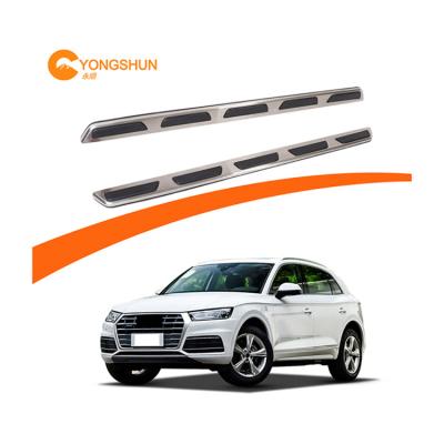 China Luxury Good Quality Silver Steps Boards Side Step Running Board For Audi Q5 2018+ for sale