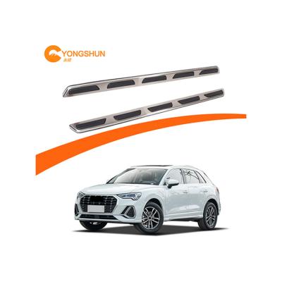 China Luxury Hot Sale Silver Fixed Side Step Running Board For Audi Q5 2013-2017 for sale