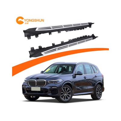 China Luxury Hot Sale Side Steps Black Boards Car Side Running Board Step For BMW X5 2019+ for sale