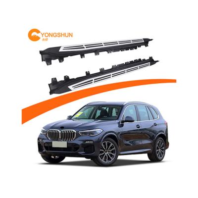 China Luxury Good Quality Black Step Running Boards Factory Wholesale Vehicle Parts Side Steps Fit For BMW X5 2019+ for sale