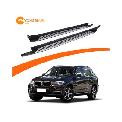 China Luxury Good Quality Black Aluminium Alloy Side Step Running Board For BMW X5 2014-2018 for sale