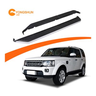 China Luxury Factory Direct Silver Car Running Board For Land Rover Discovery 3 for Discovery  4 for sale