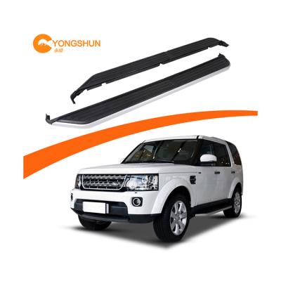 China Luxury Hot Selling Silver Body Kit Boards Car Running Board For Land Rover Discovery 3 for Discovery  4 for sale