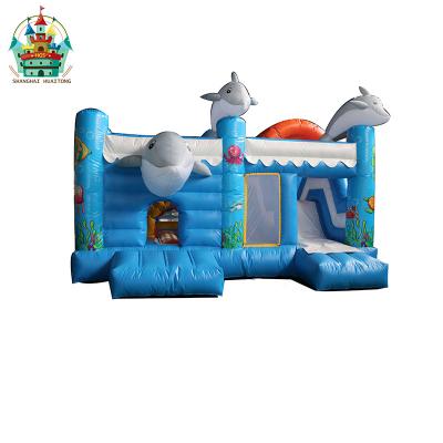 China New Design Amusement Park Princess Outdoor Commercial Inflatable Cartoon Bouncy Castle Combo Inflatable Slide For Kids for sale