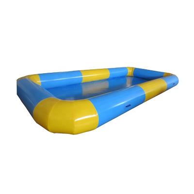 China Inflatable Water Fun Children PVC Swimming Pool Square Indoor Inflatable Swim Pool On Land for sale