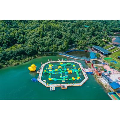 China Cheap Wholesale Inflatable Floating Inflatable Water Park Sea Water Entertainment Water Park Inflatable Float Equipment for sale