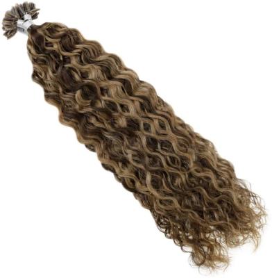 China Silky Straight Wave Nail-Tip Hair Extensions Body Wave U-Tip Prebonded for sale