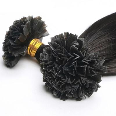 China Prebonded Silky Straight V-Tip Hair Extension Double Wave Brazilian Hair Extension for sale