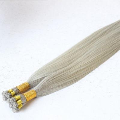 China Wholesale Silky Straight Wave Hand Tied Indian Virgin Remy Hair Weft for sale