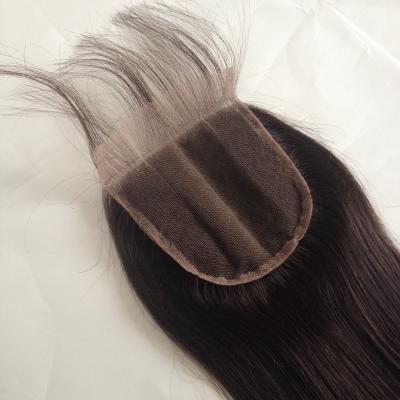 China Brazilian Virgin Human Hair 4x4 5x5 Lace Closure for sale