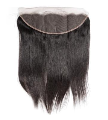 China Silky Straight Silky Straight Top Closure Hair Basic Wave Frontal Factory Price In Stock for sale