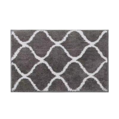 China Super Design Bathroom Floor Mat Washable Unique Hot Selling Microfiber Natural Rubber Absorb for sale