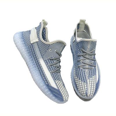 China Fashion Trend Men's Summer Casual Shoes 2021 New Driving Woven Breathable Soft Sole Sports Daily Outdoor Rise Shoes for sale