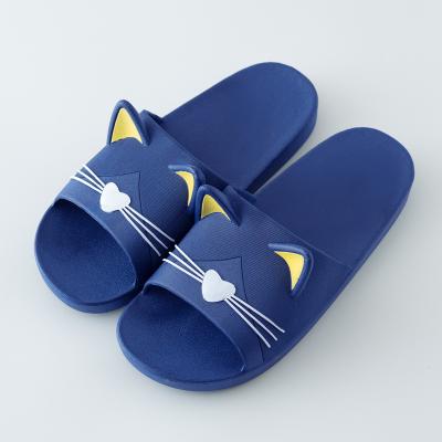 China 2022 fashion trend slippers summer cute men's household couples non-slip indoor men's slippers sandals bathroom external use for sale