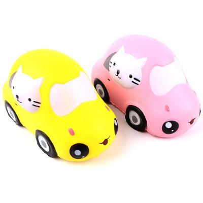 Chine L'effort drôle de cadeau de garçons soulagent les jouets visqueux de montée lents de mousse éducative d'unité centrale de voiture de Kitty à vendre