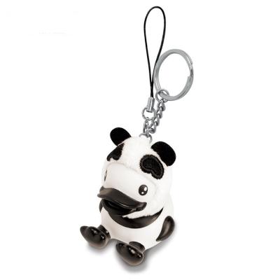 Chine Jouet adapté aux besoins du client de canard de Bath de bébé de logo petit/mini canard en caoutchouc Keychain à vendre