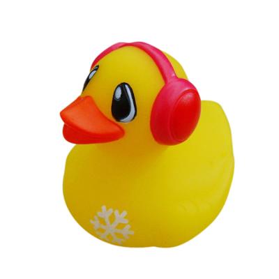 China Party Decoration Plastic Weighted Rubber Ducks Customized Fun And Lovely Design for sale