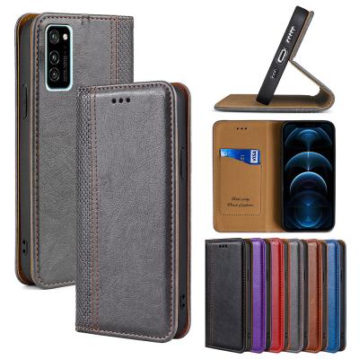 China Shockproof Mobile Phone Case For Honor 3 Pro 50 Pro 50 Pro 30S 30i 20 10X Lite 10 Wallet Cell Phone Leather Magic Case Flip Phone Cover for sale