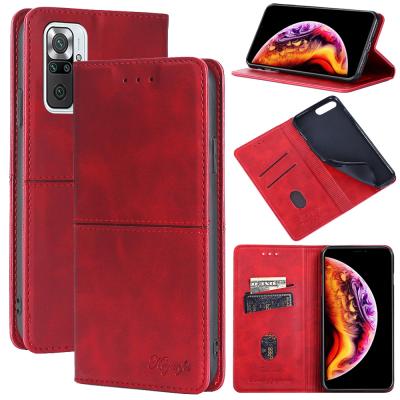 China High Quality Shockproof Cards Insert Wallet Cell Phone Case Leather Phone Shell For Redmi Note 11 pro 5G 10 9S 9T 9 8T 8 Redmi 7 6 pro 4G 5G for sale