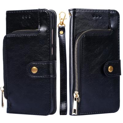 China Shockproof Phone Accessories For Leagoo M11 S10 Leather Flip Cover Zipper Wallet Purse Cell Phone for sale