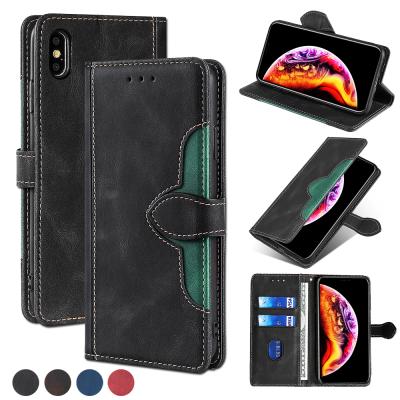 China Shockproof Magnetic Buckle Phone Case For ZTE Blade V30 Vita V2022 V30 L210 A71 A51 A31 20 Smart Wallet S10 Book Cover for sale